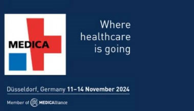 2024 Medica Dusseldorf Jerman, 11-14 November.