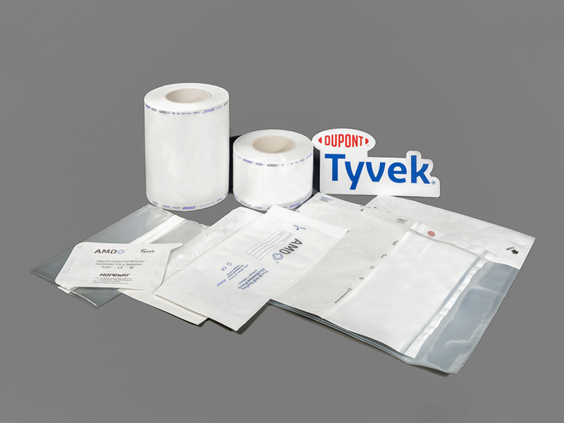 Penutup pernafasan amd dengan Tyvek