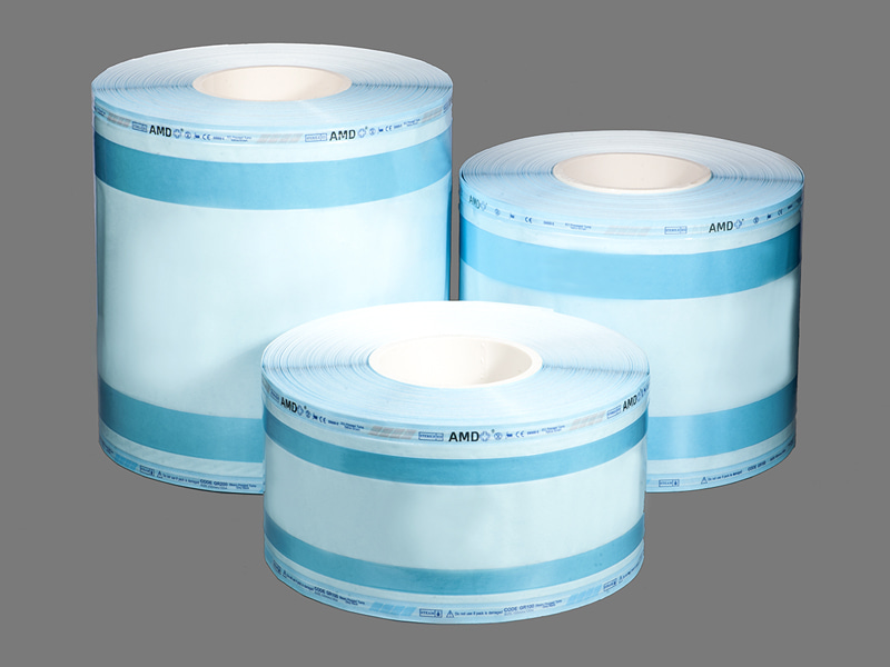 Pensterilan AMD gusseted reel