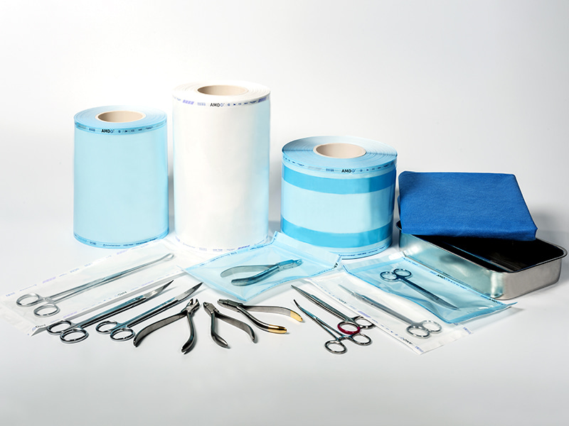 Kantung pensterilan pengedap haba AMD