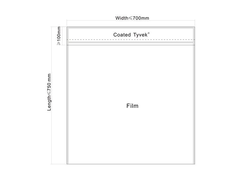 Beg header AMD dengan Tyvek