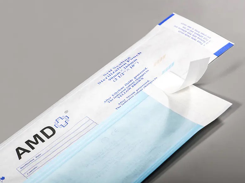 Cara Menggunakan Kantung Pengedap Sendiri Pensterilan Hopeway AMD